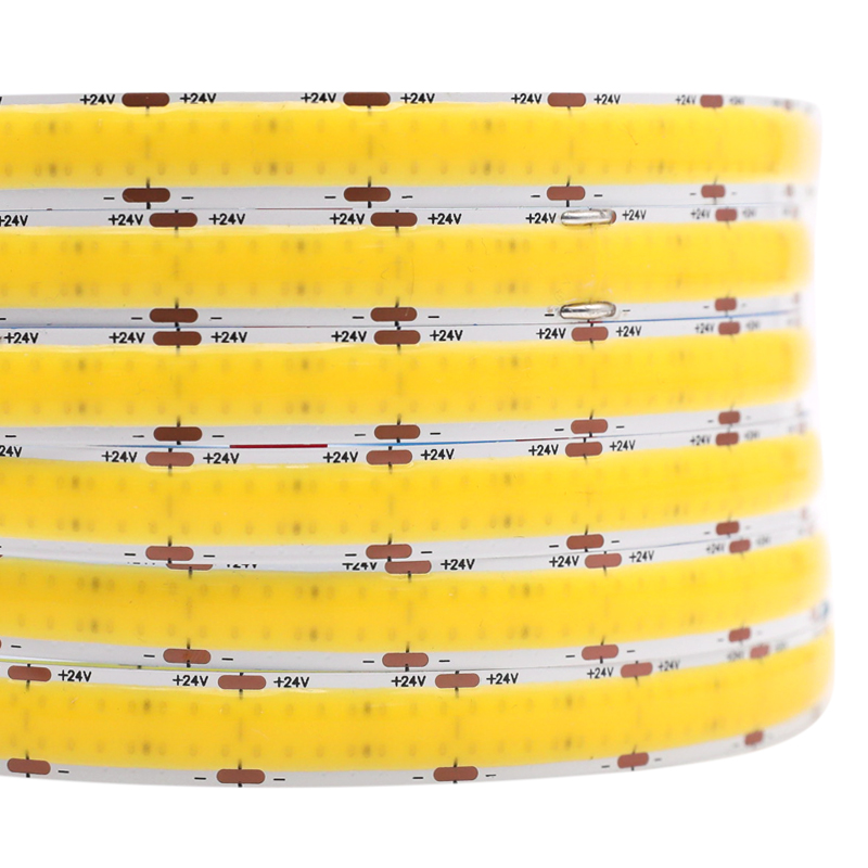 12mm Ultra Bright LED Dual Row COB Lighting Strip 16ft 12mm Ultra Bright LED Dual Row COB Lighting Strip 16ft